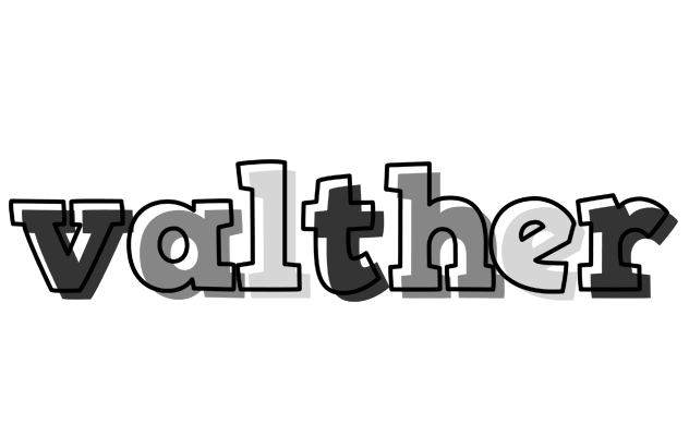 Valther night logo