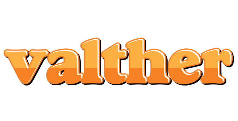 Valther orange logo