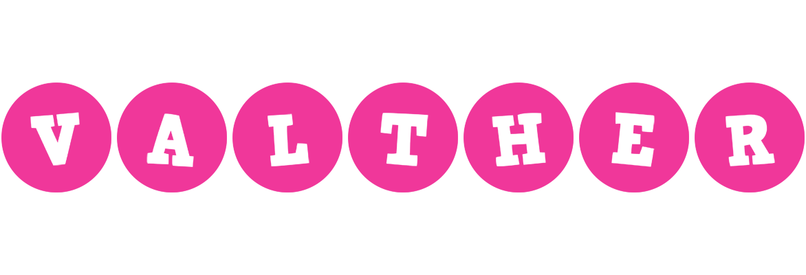 Valther poker logo