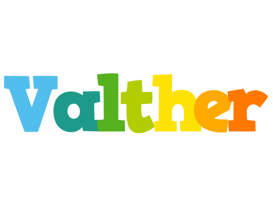 Valther rainbows logo