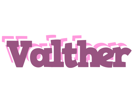 Valther relaxing logo
