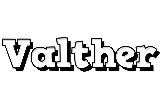 Valther snowing logo