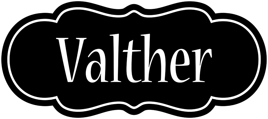 Valther welcome logo
