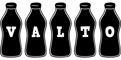 Valto bottle logo