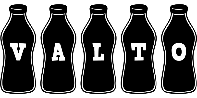 Valto bottle logo