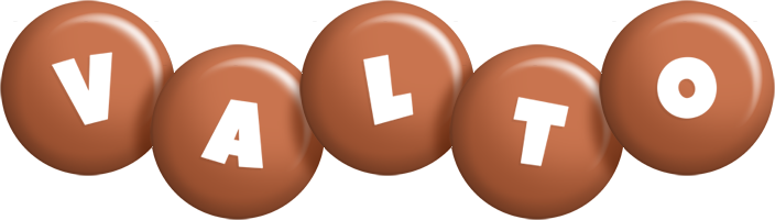 Valto candy-brown logo