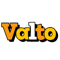 Valto cartoon logo