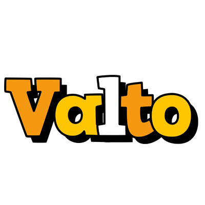 Valto cartoon logo