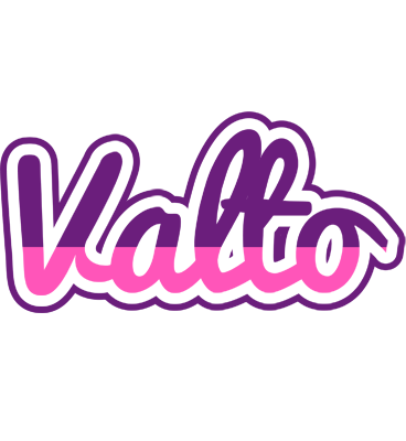 Valto cheerful logo
