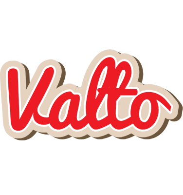 Valto chocolate logo