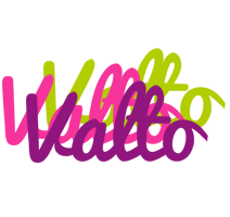 Valto flowers logo