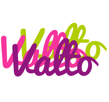 Valto flowers logo