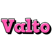 Valto girlish logo