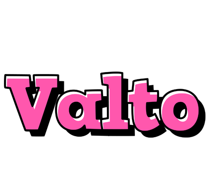 Valto girlish logo