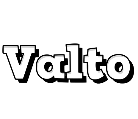 Valto snowing logo