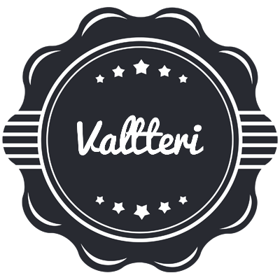 Valtteri badge logo