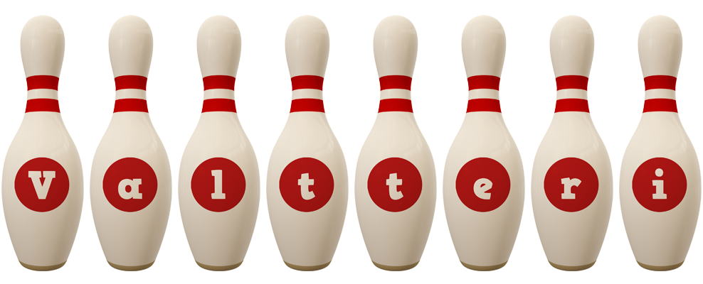 Valtteri bowling-pin logo