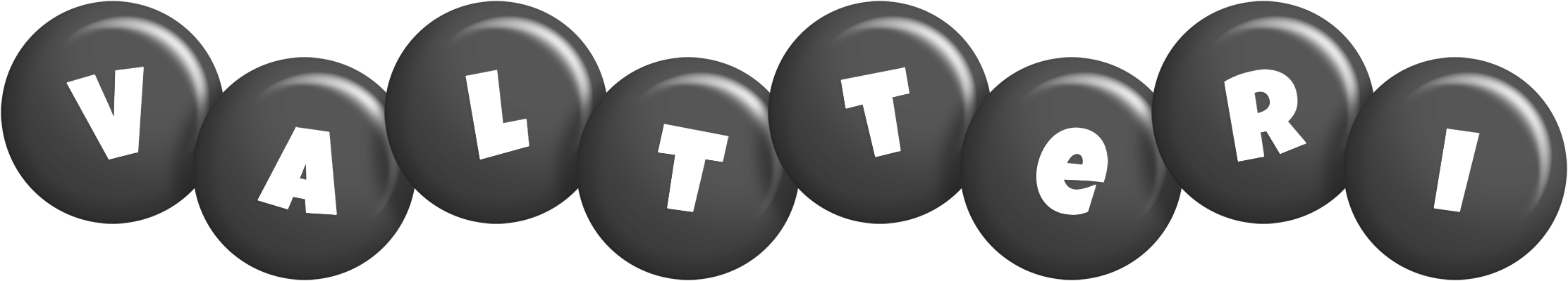 Valtteri candy-black logo