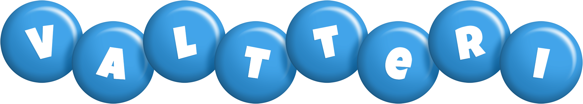 Valtteri candy-blue logo