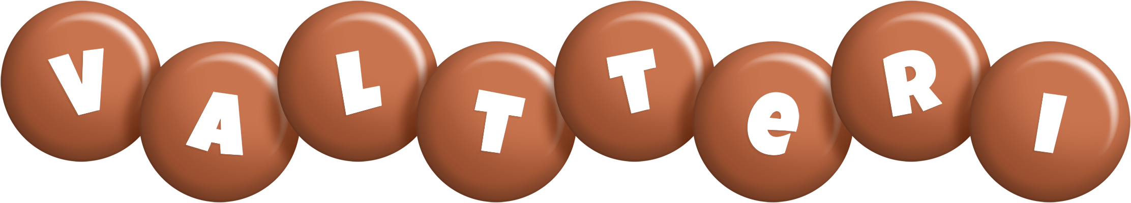 Valtteri candy-brown logo