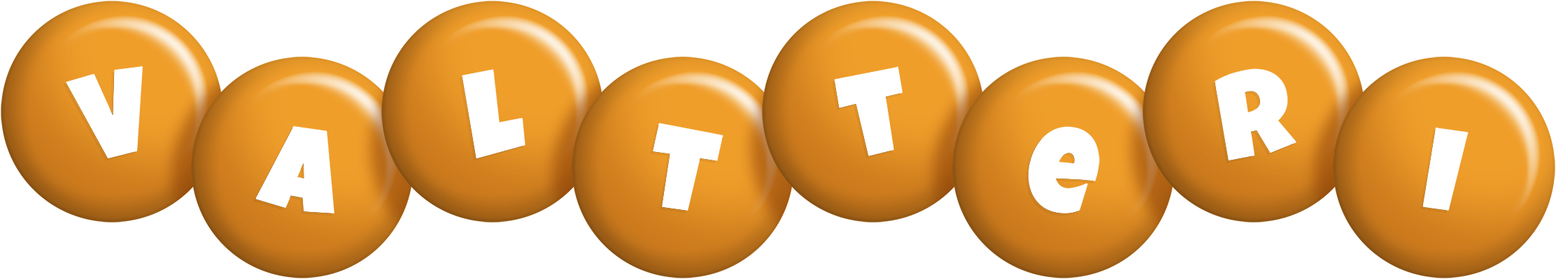 Valtteri candy-orange logo