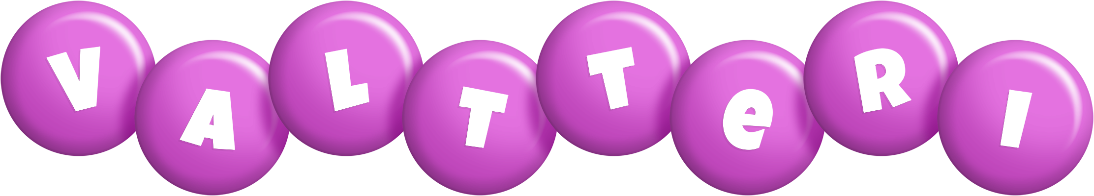 Valtteri candy-purple logo