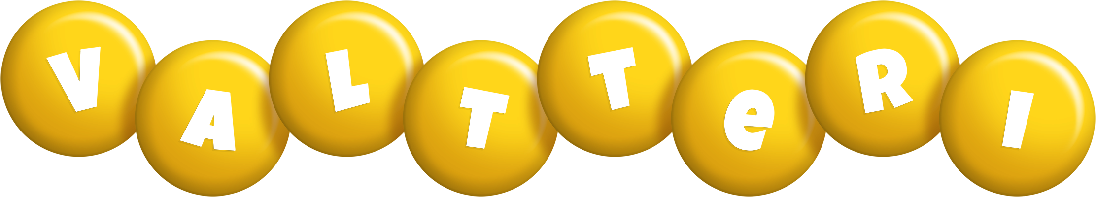 Valtteri candy-yellow logo