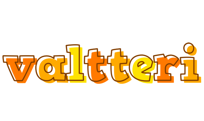 Valtteri desert logo