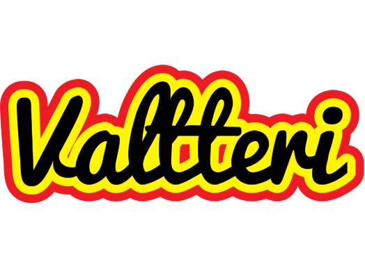 Valtteri flaming logo