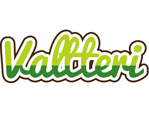 Valtteri golfing logo
