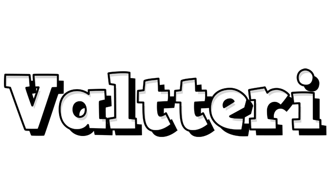 Valtteri snowing logo