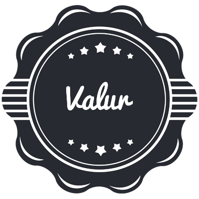 Valur badge logo