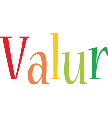 Valur birthday logo