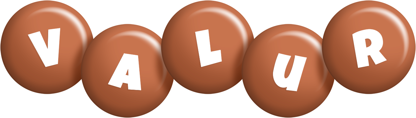 Valur candy-brown logo