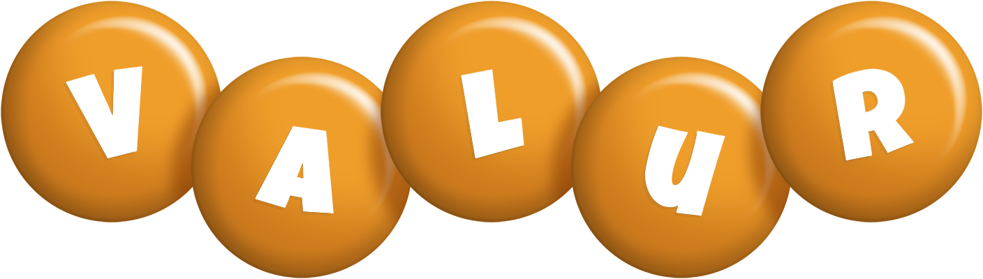 Valur candy-orange logo