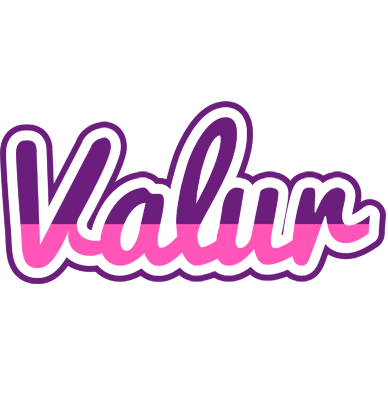 Valur cheerful logo
