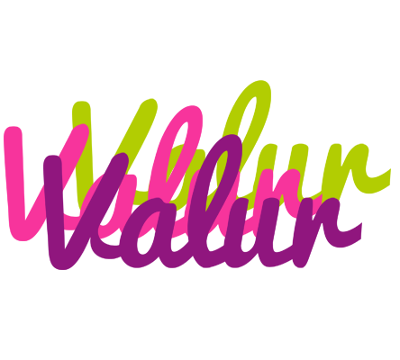Valur flowers logo