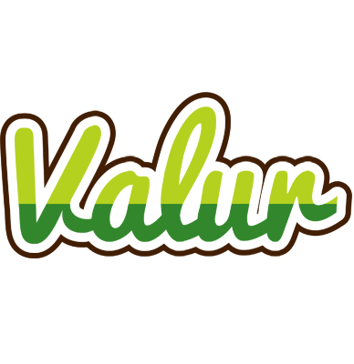Valur golfing logo
