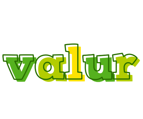 Valur juice logo