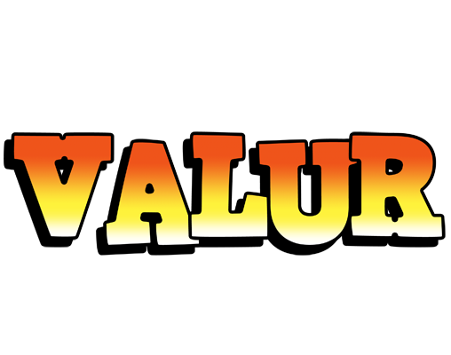 Valur sunset logo