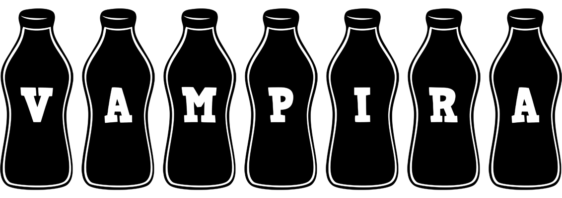 Vampira bottle logo