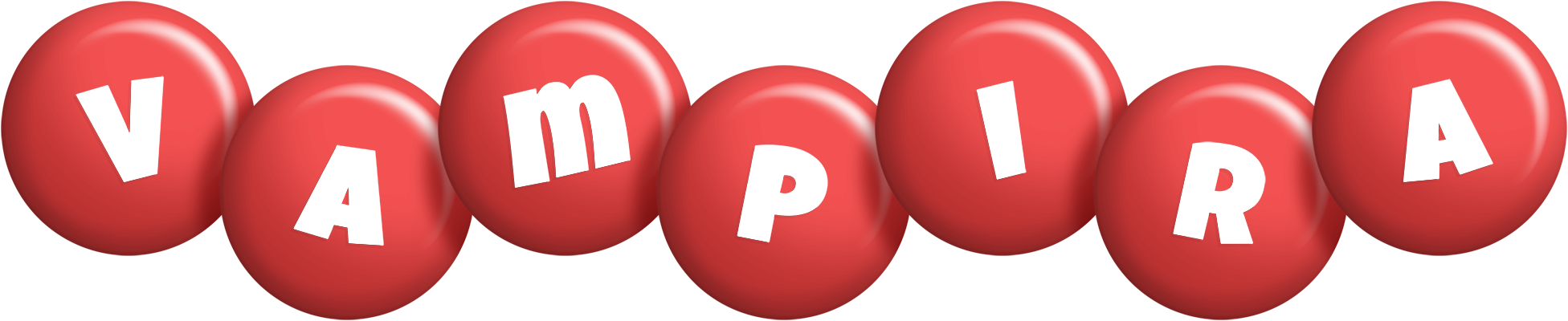 Vampira candy-red logo