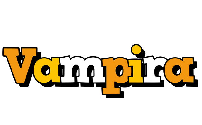 Vampira cartoon logo