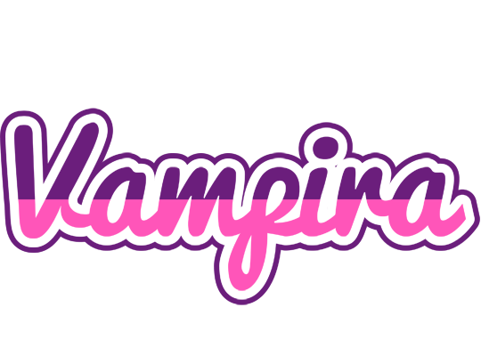 Vampira cheerful logo