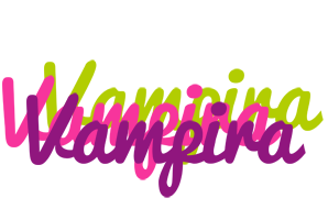 Vampira flowers logo