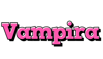 Vampira girlish logo