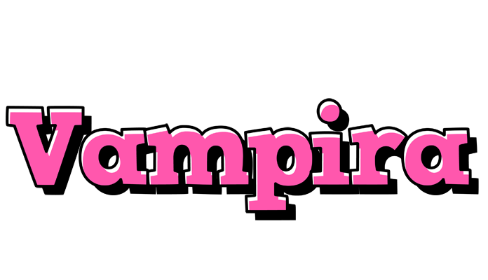 Vampira girlish logo