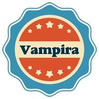 Vampira labels logo