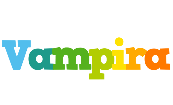Vampira rainbows logo