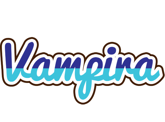 Vampira raining logo